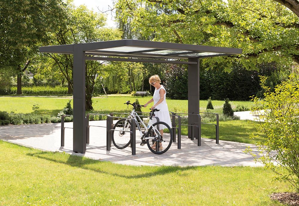 Fahrradständer Fahrradüberdachung