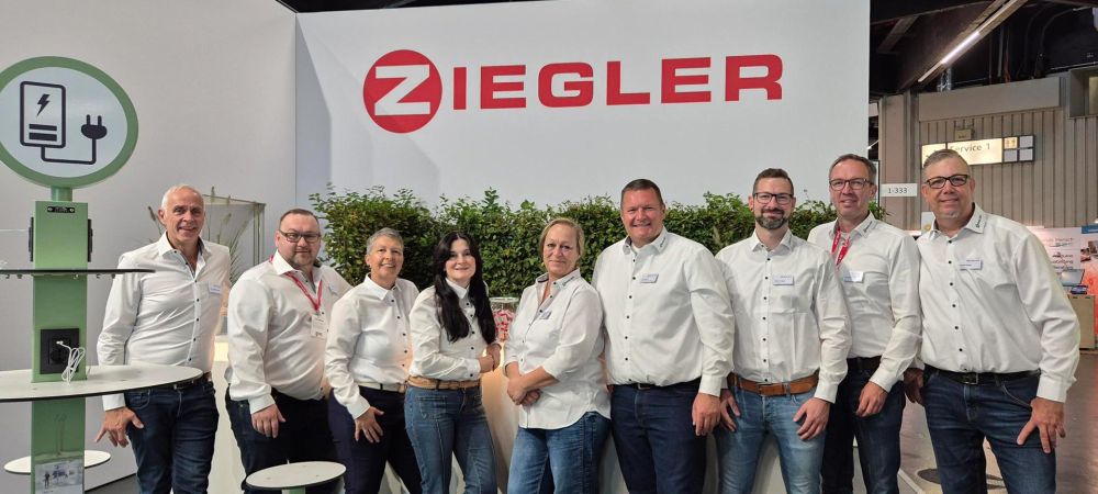 Das ZIEGLER-Team freut sich über die vielen, positiven Rückmeldungen zum Messeauftritt.