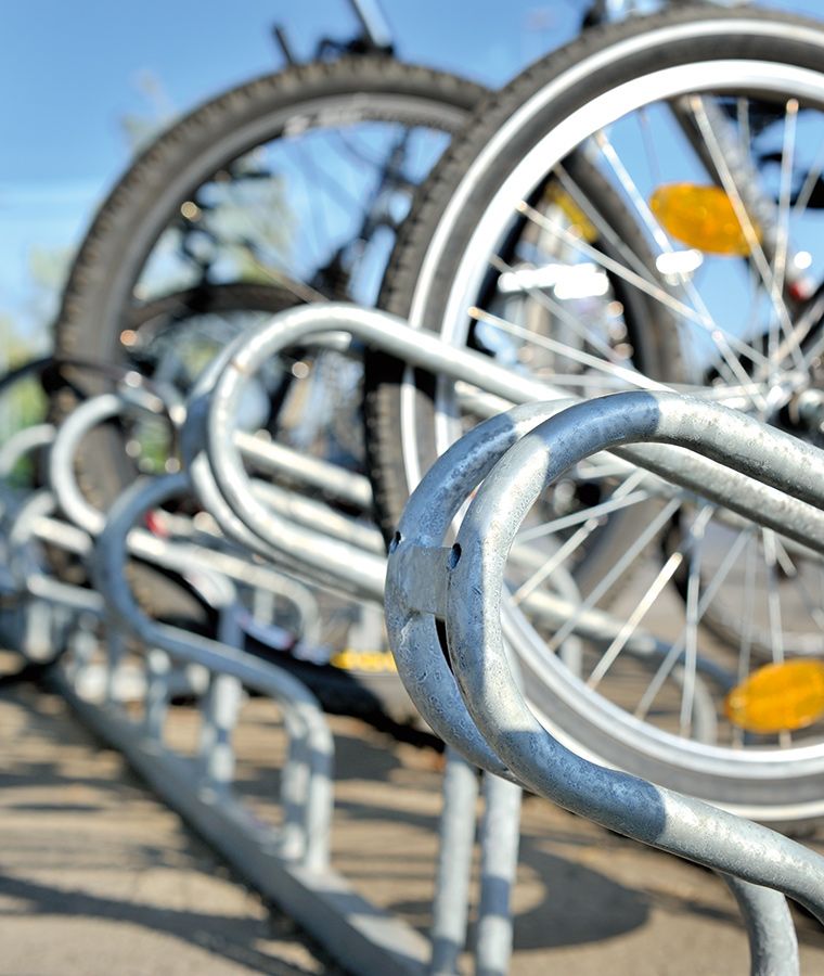 Fahrradständer UNIVERSAL - Nahaufnahme