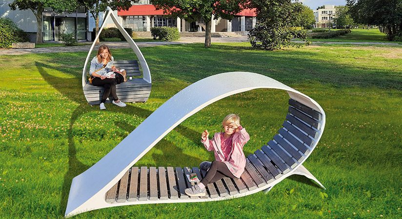 Upgecycelte Outdoor-Möbel von Wings for Living