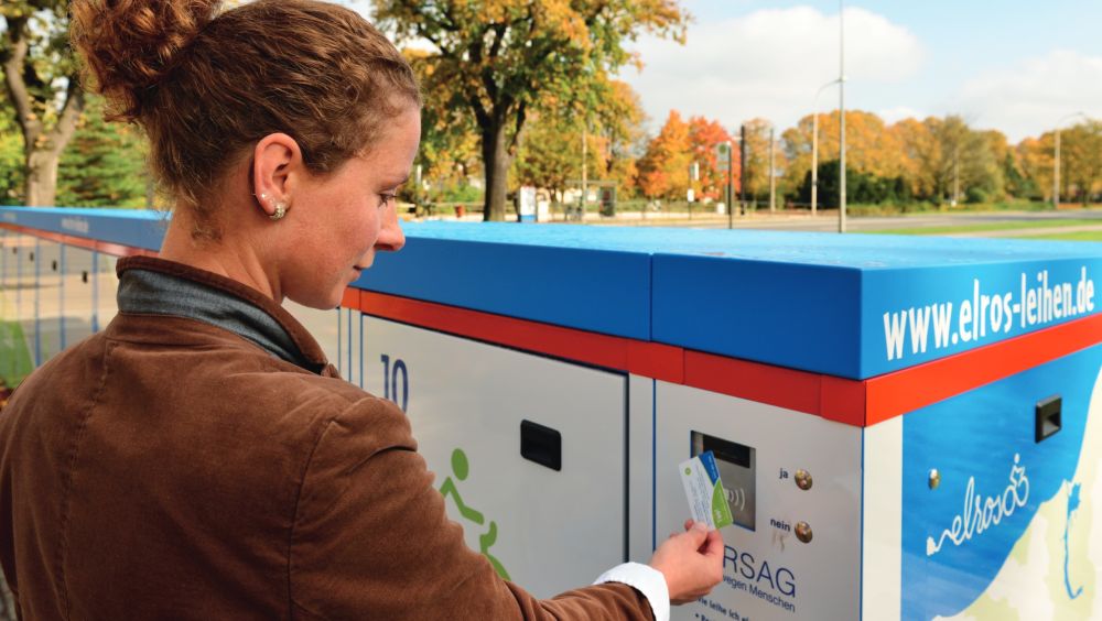 RFID-Karte e-Bike-Verleih