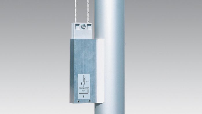 Flaggenkonfektionierung: Fahnenmast SYSTEM