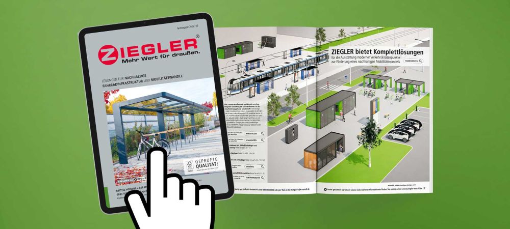 Das neue ZIEGLER-Fachmagazin rund um Radkonzepte