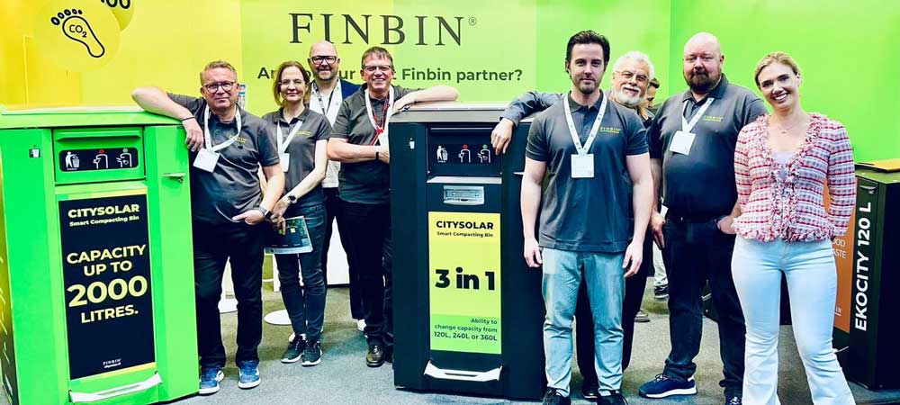 Gruppenfoto auf der IFAT Messe