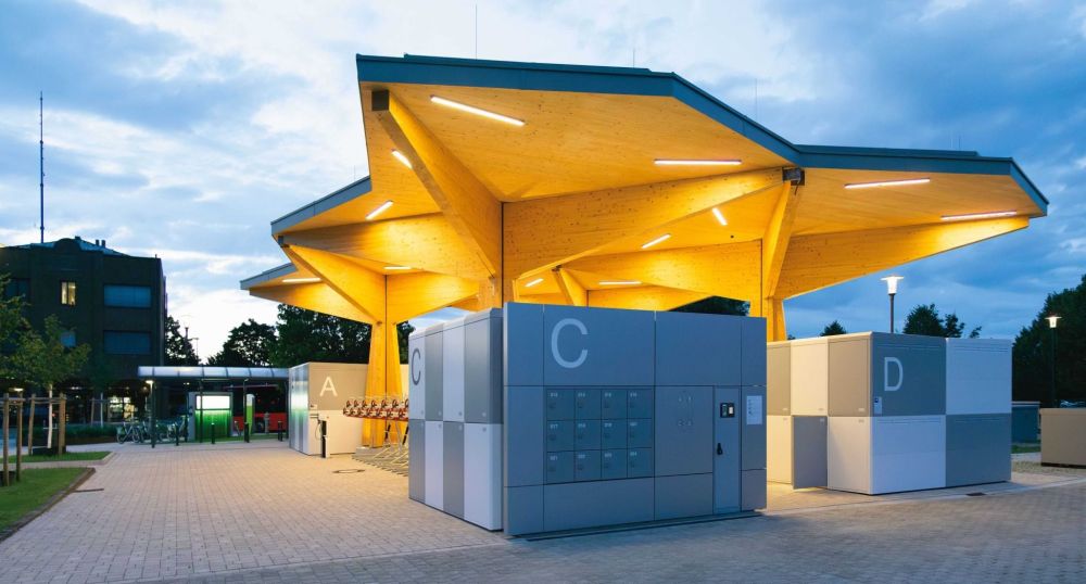 Ladeschränke und Boxen für E-Bikes