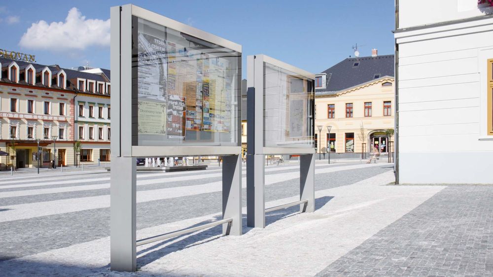 Schaukasten für eine schönere Innenstadt